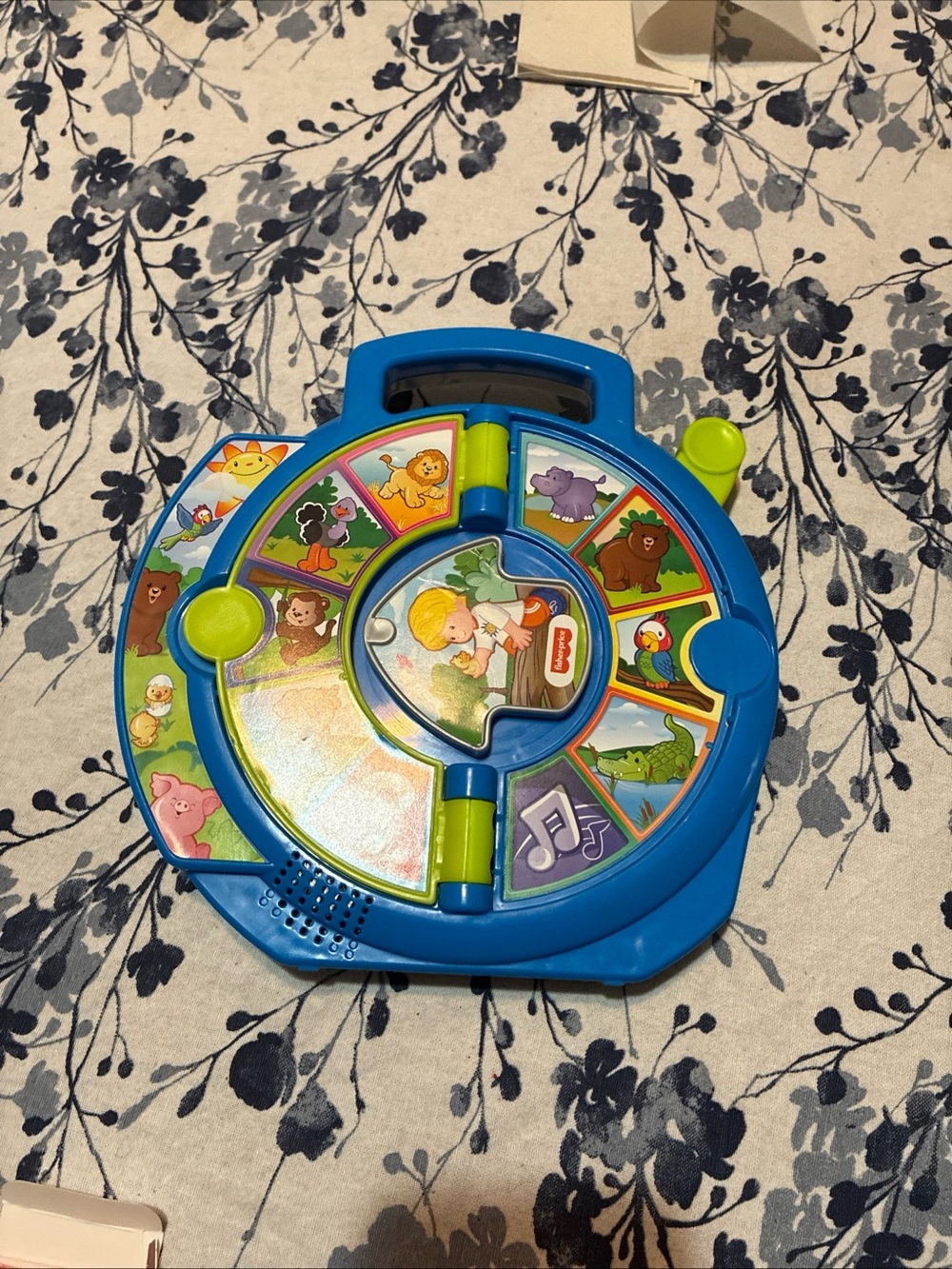 Fisher-Price See n Say Blue Animal Sound Learning Toy works Great